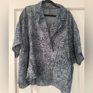 Anthropologie Paisley Blouse